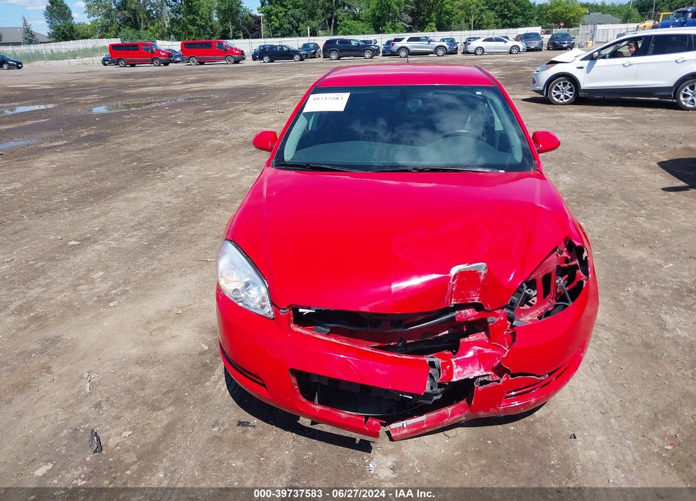 2012 CHEVROLET IMPALA LT VIN: 2G1WB5E35C1127526