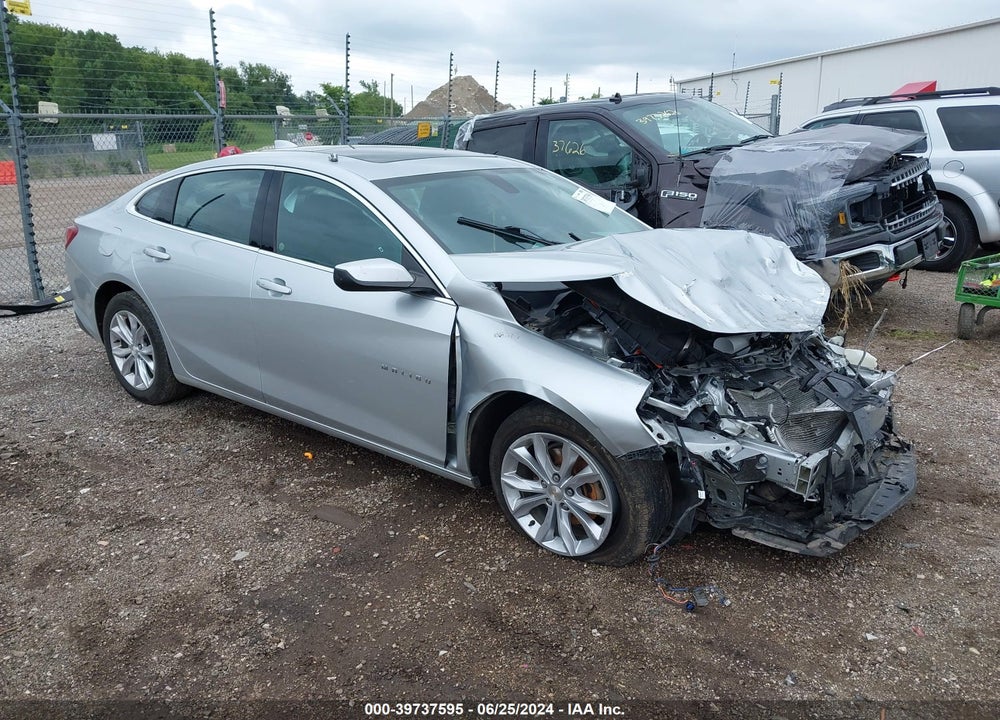 2021 CHEVROLET MALIBU FWD LT VIN: 1G1ZD5ST4MF008856