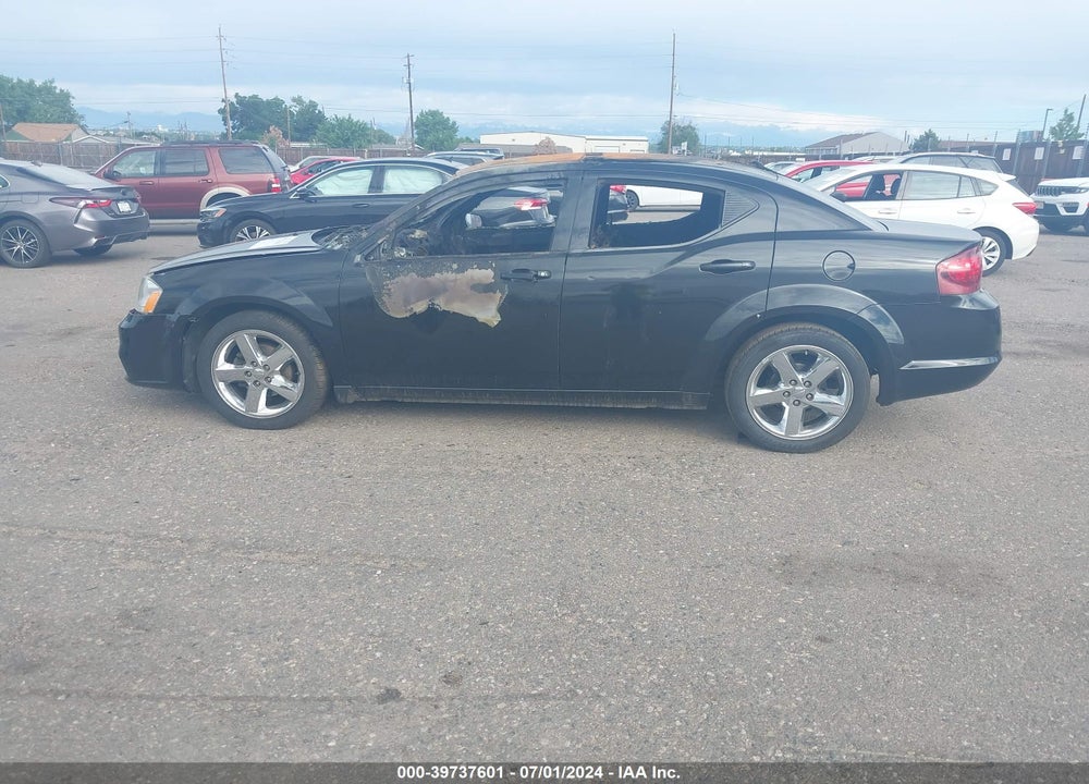 2012 DODGE AVENGER VIN: 1C3CDZAB3CN148886