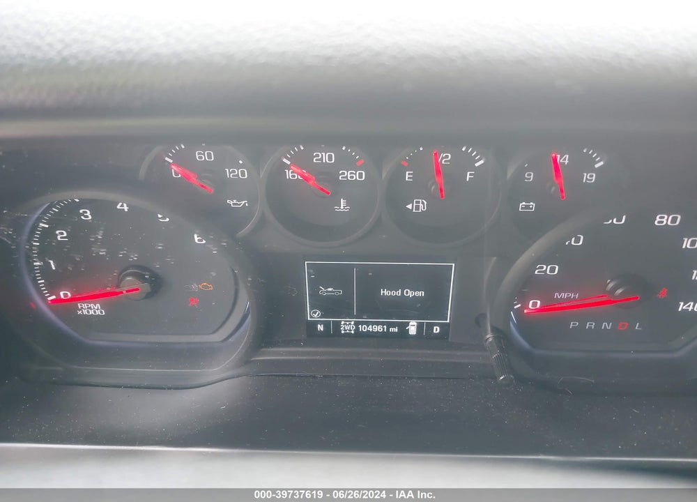 2019 GMC SIERRA 1500 VIN: 1GTR9AEF6KZ398572