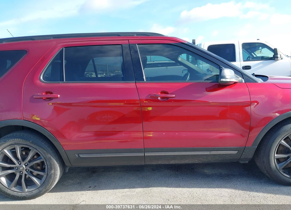 2018 FORD EXPLORER XLT VIN: 1FM5K7D81JGC69573