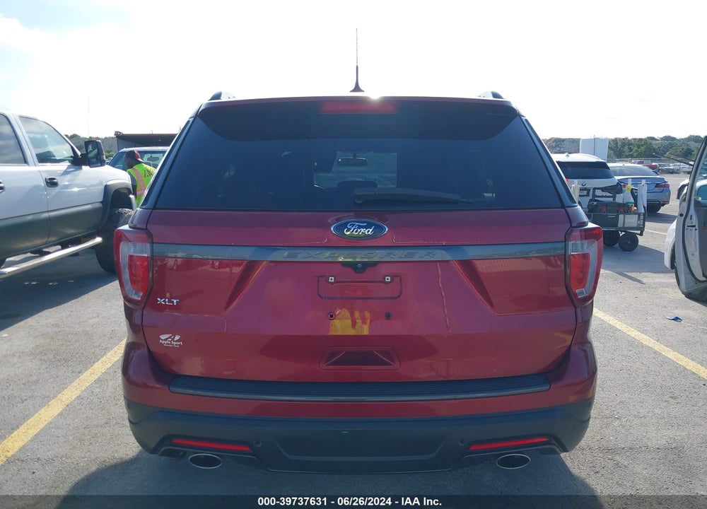 2018 FORD EXPLORER XLT VIN: 1FM5K7D81JGC69573