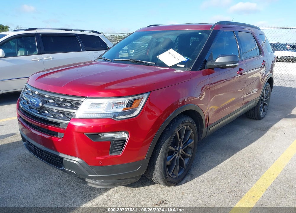 2018 FORD EXPLORER XLT VIN: 1FM5K7D81JGC69573