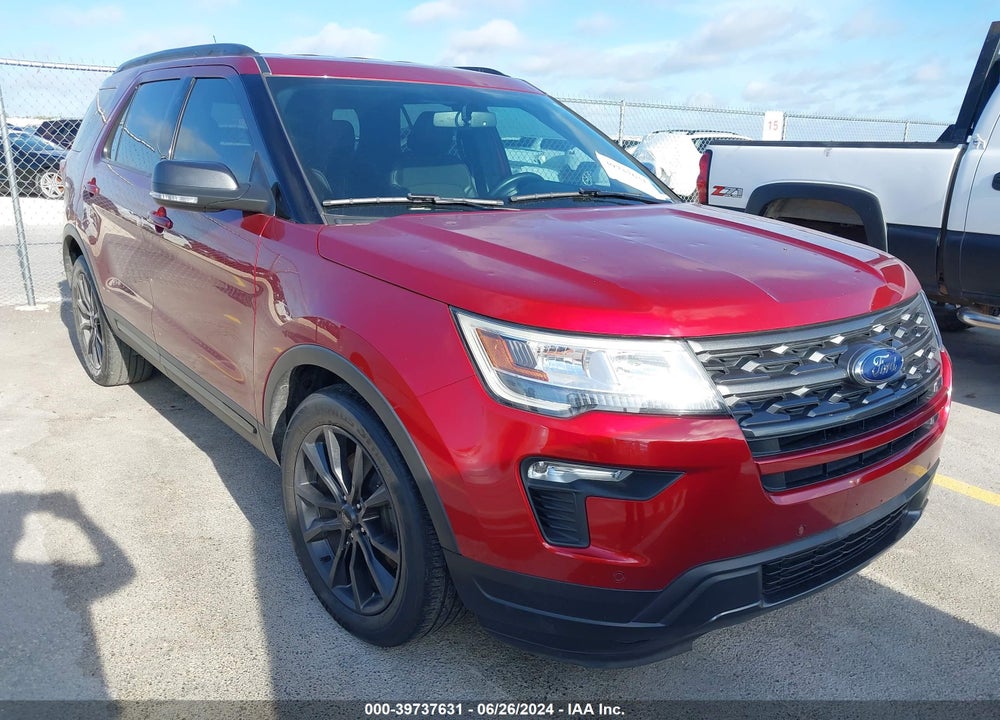 2018 FORD EXPLORER XLT VIN: 1FM5K7D81JGC69573