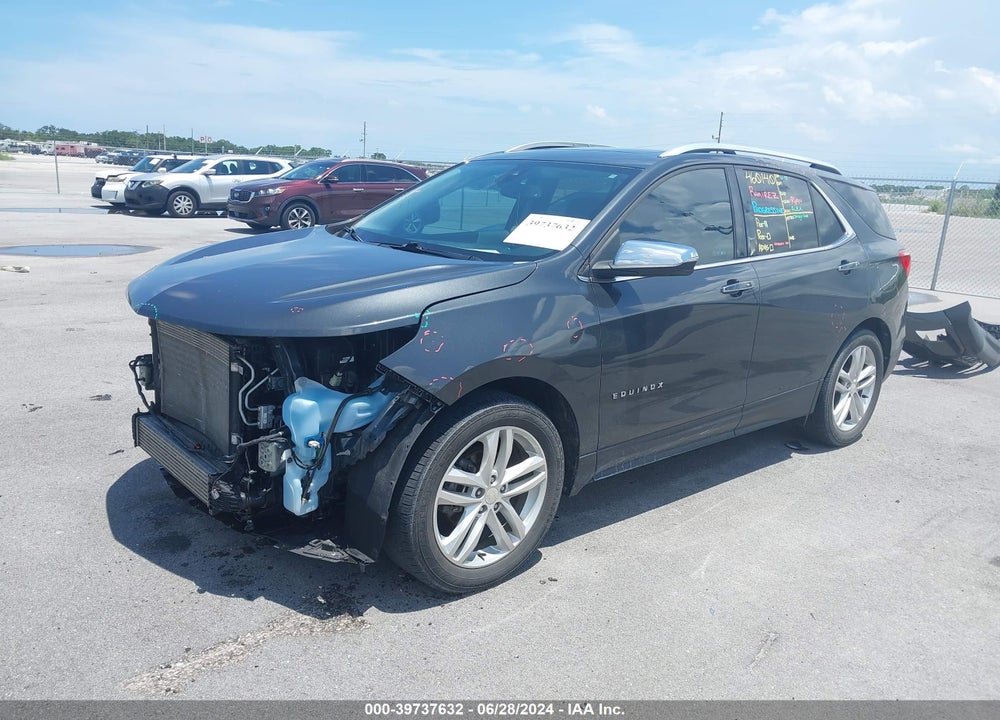2018 CHEVROLET EQUINOX PREMIER VIN: 3GNAXMEV8JL118899