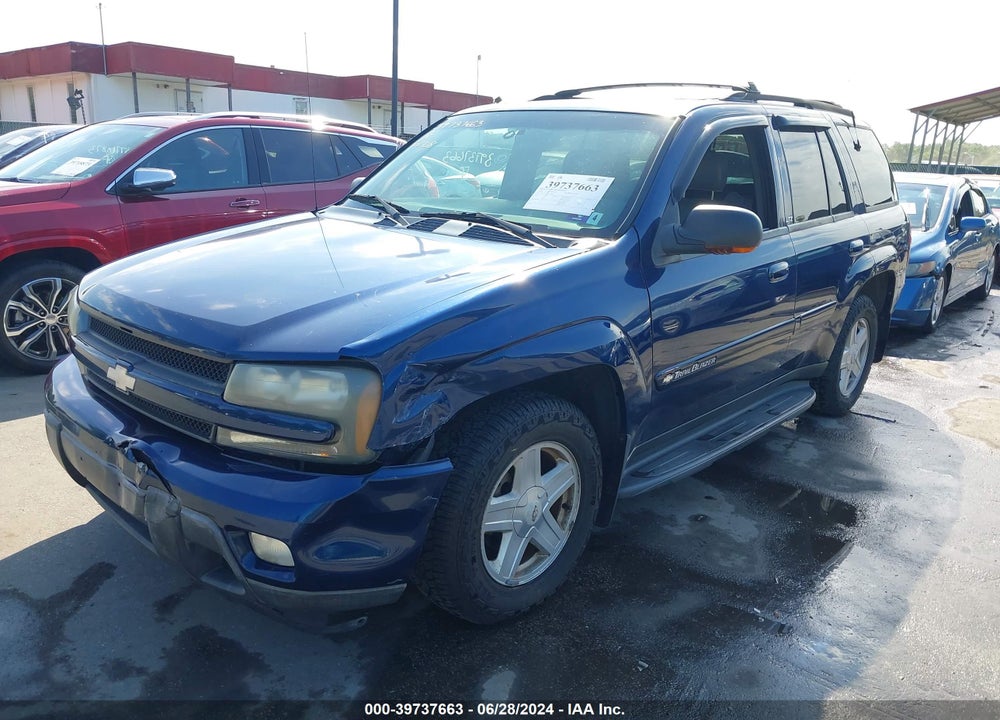 2002 CHEVROLET TRAILBLAZER LTZ VIN: 1GNDT13S322171447