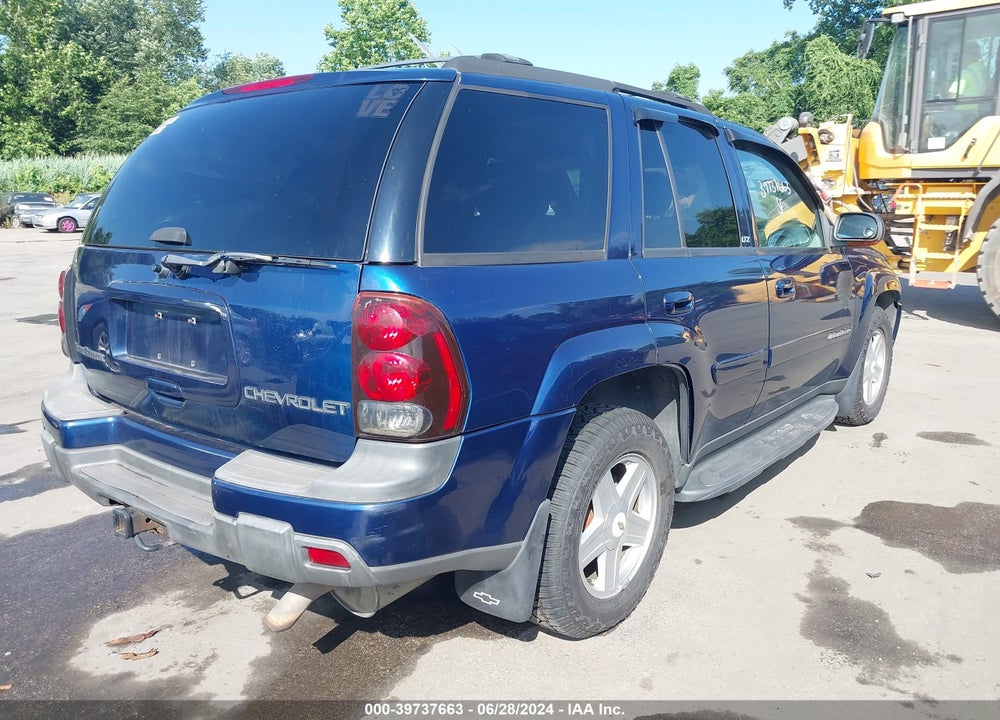 2002 CHEVROLET TRAILBLAZER LTZ VIN: 1GNDT13S322171447