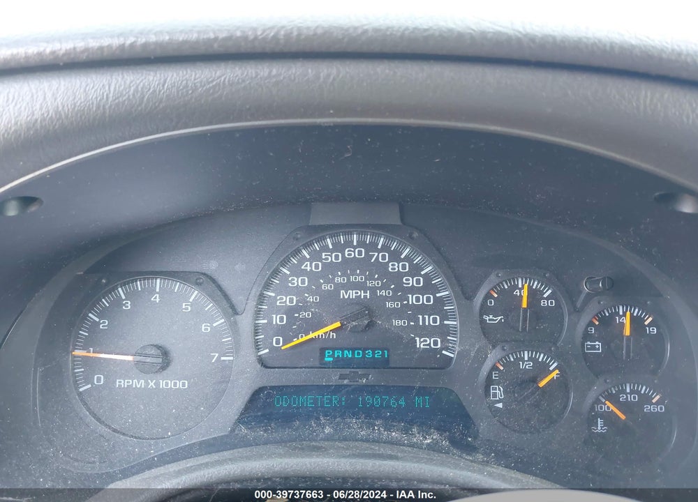 2002 CHEVROLET TRAILBLAZER LTZ VIN: 1GNDT13S322171447