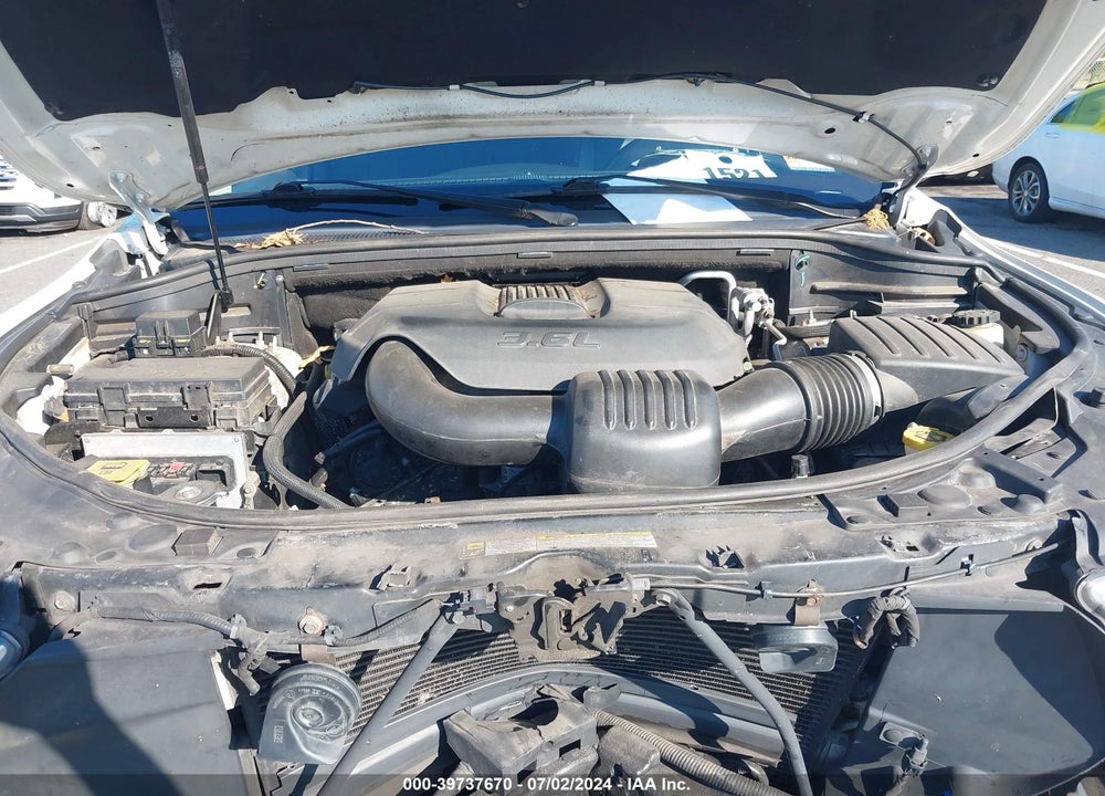 2011 DODGE DURANGO CREW VIN: 1D4RE4GG1BC733374