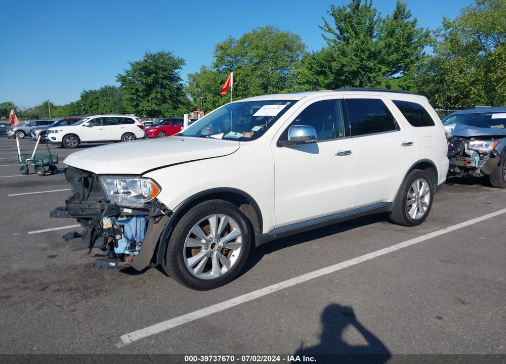 2011 DODGE DURANGO CREW VIN: 1D4RE4GG1BC733374
