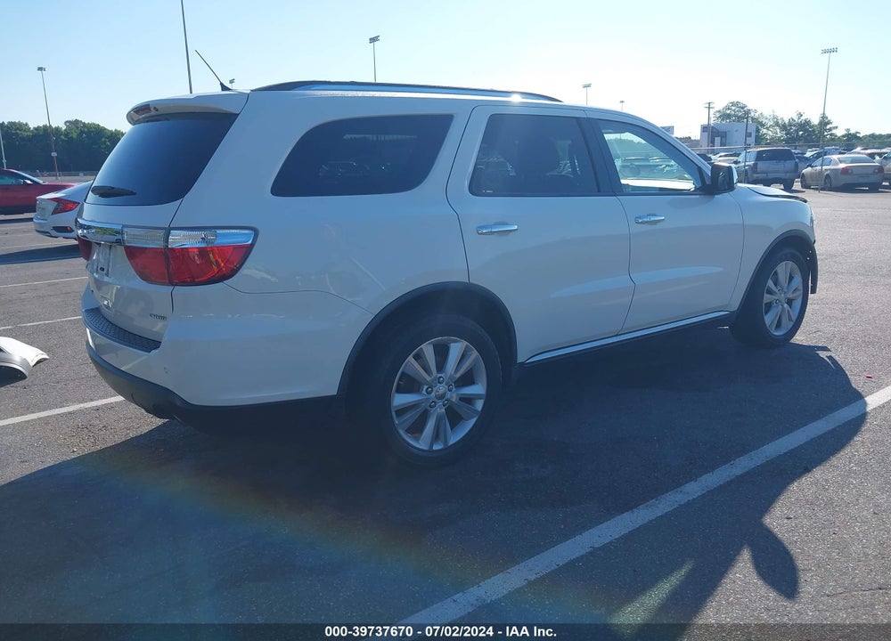 2011 DODGE DURANGO CREW VIN: 1D4RE4GG1BC733374