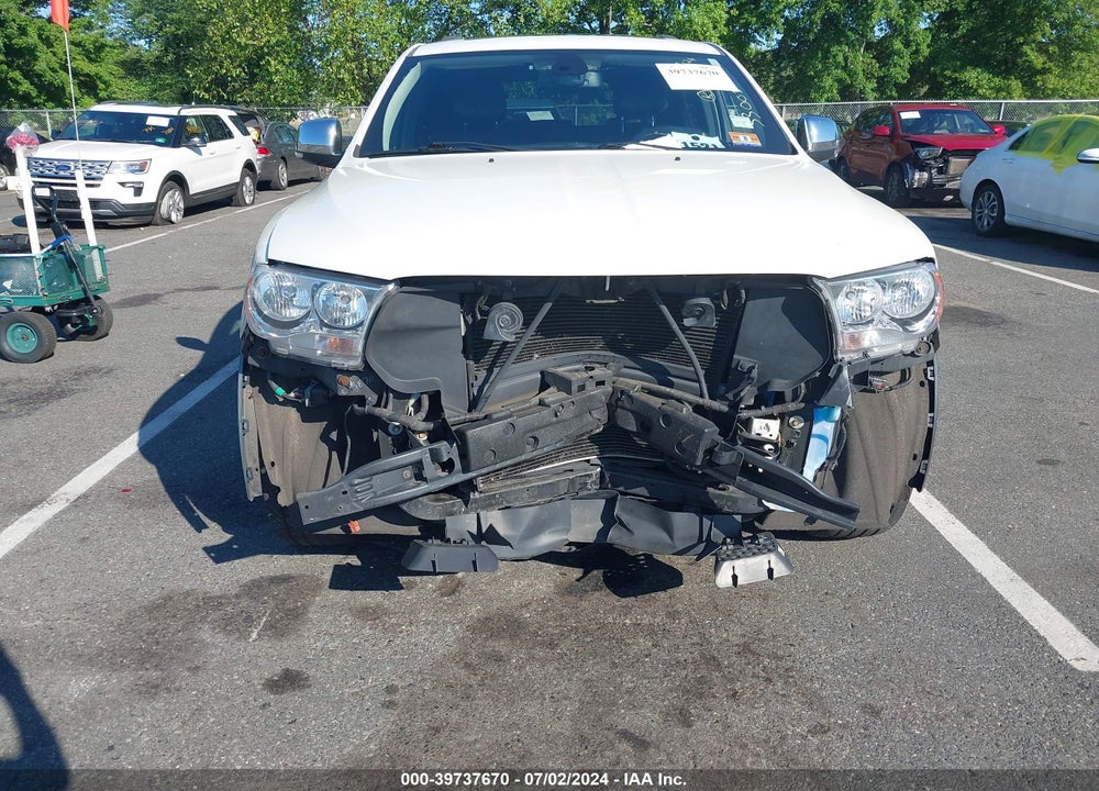 2011 DODGE DURANGO CREW VIN: 1D4RE4GG1BC733374