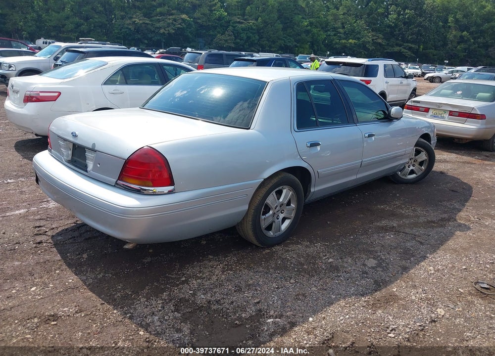 2003 FORD CROWN VICTORIA LX VIN: 2FAFP74W43X165736