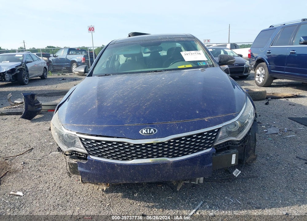 2016 KIA OPTIMA EX VIN: 5XXGU4L36GG118028