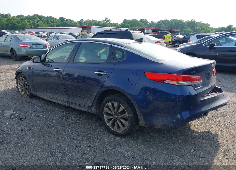 2016 KIA OPTIMA EX VIN: 5XXGU4L36GG118028