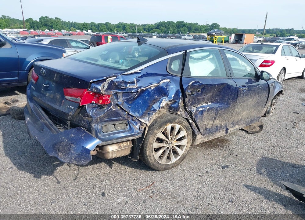 2016 KIA OPTIMA EX VIN: 5XXGU4L36GG118028