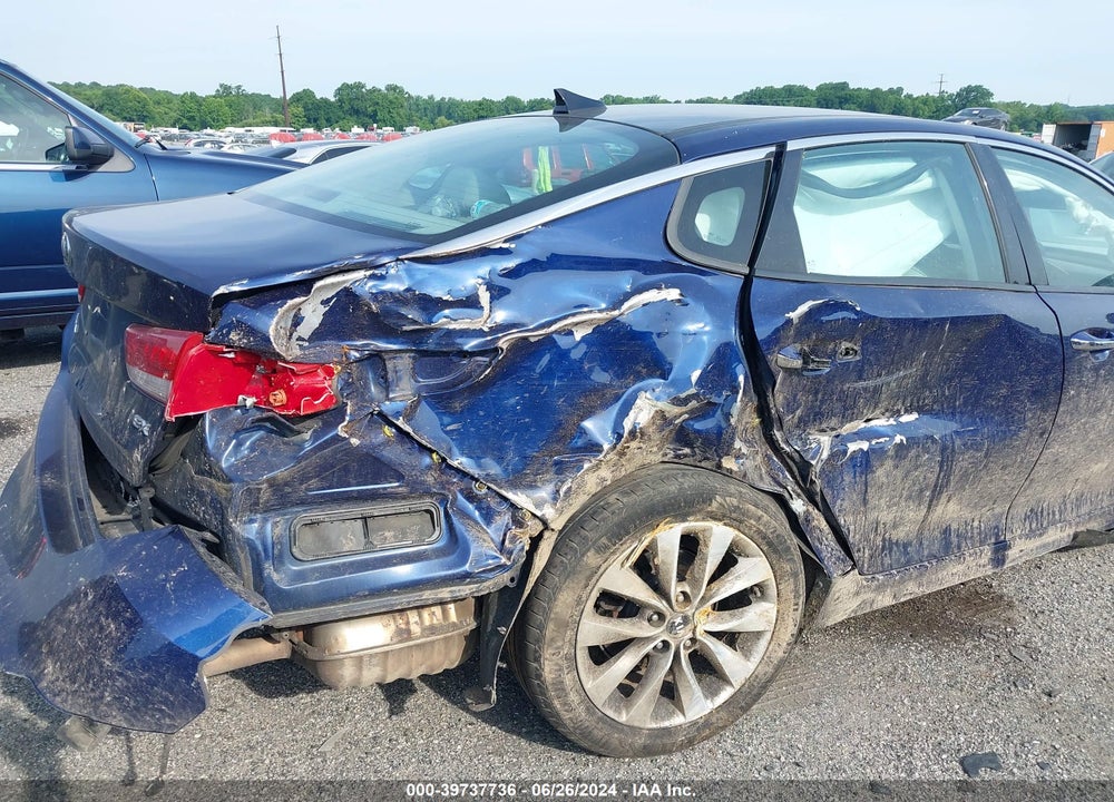 2016 KIA OPTIMA EX VIN: 5XXGU4L36GG118028