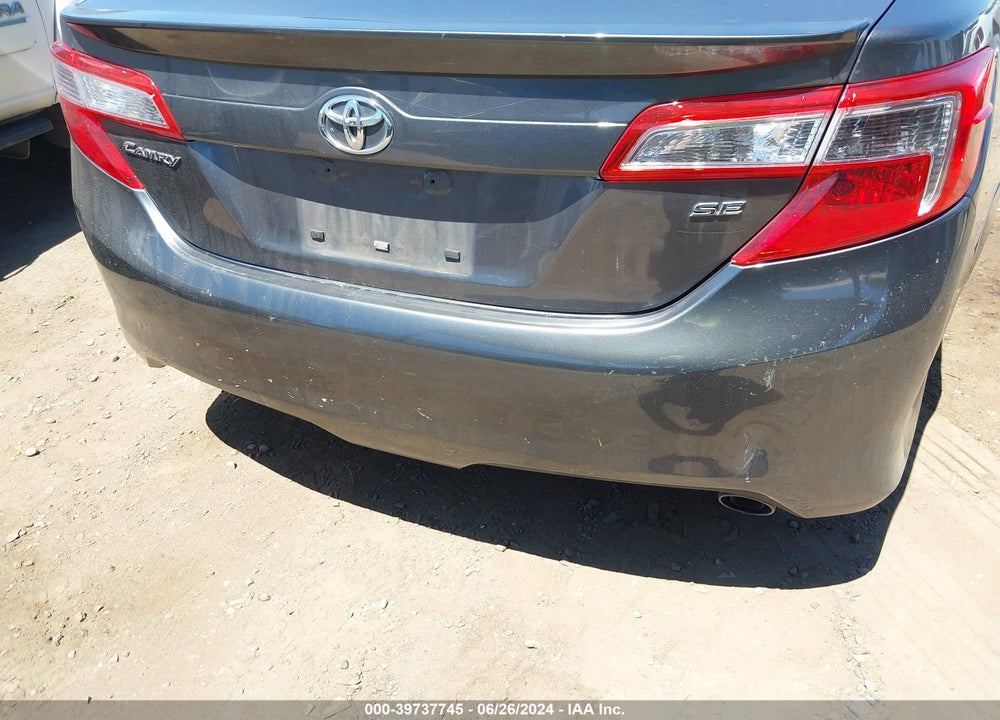 2012 TOYOTA CAMRY SE VIN: 4T1BF1FK5CU202377
