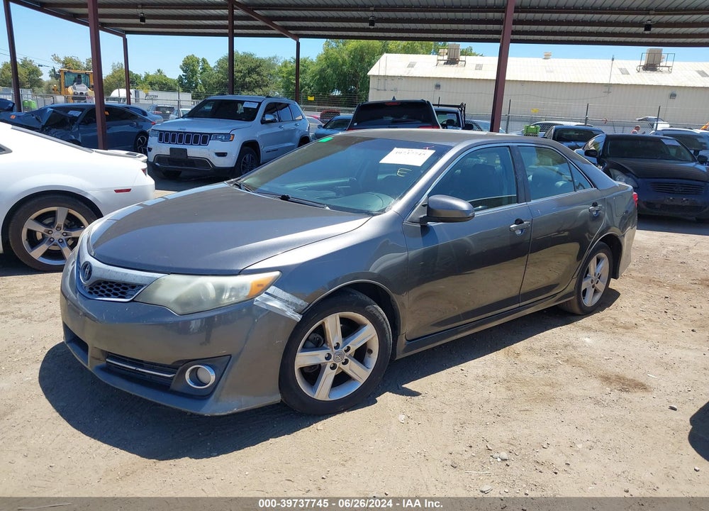 2012 TOYOTA CAMRY SE VIN: 4T1BF1FK5CU202377