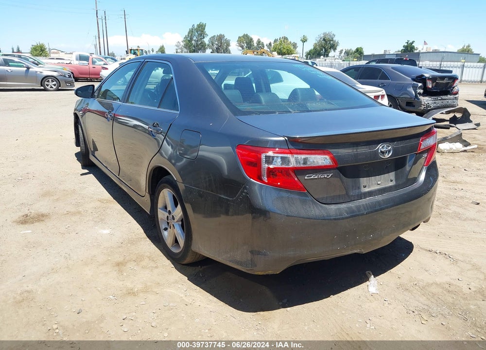 2012 TOYOTA CAMRY SE VIN: 4T1BF1FK5CU202377