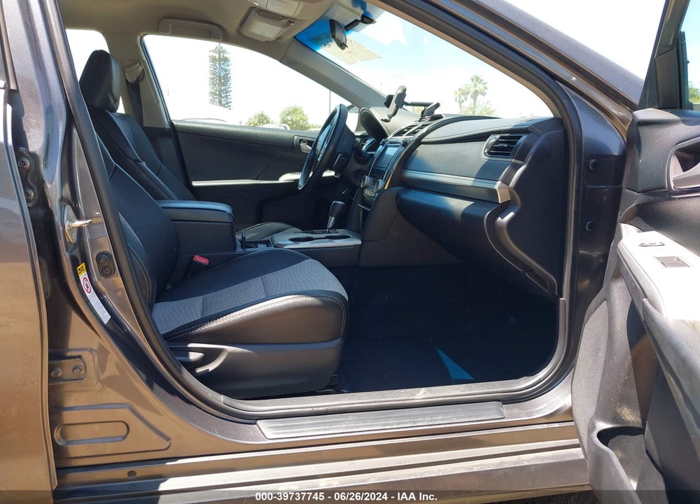 2012 TOYOTA CAMRY SE VIN: 4T1BF1FK5CU202377