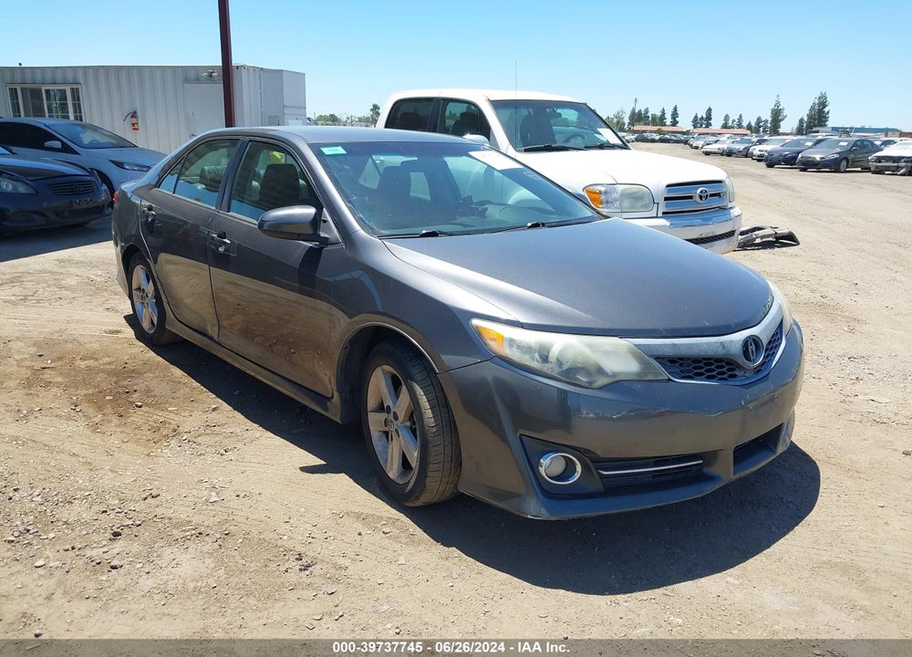 2012 TOYOTA CAMRY SE VIN: 4T1BF1FK5CU202377