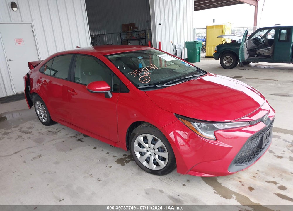 2021 TOYOTA COROLLA LE VIN: JTDEPMAE7MJ141540