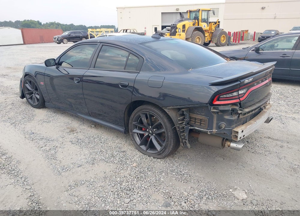 2019 DODGE CHARGER SCAT PACK RWD VIN: 2C3CDXGJ8KH687126