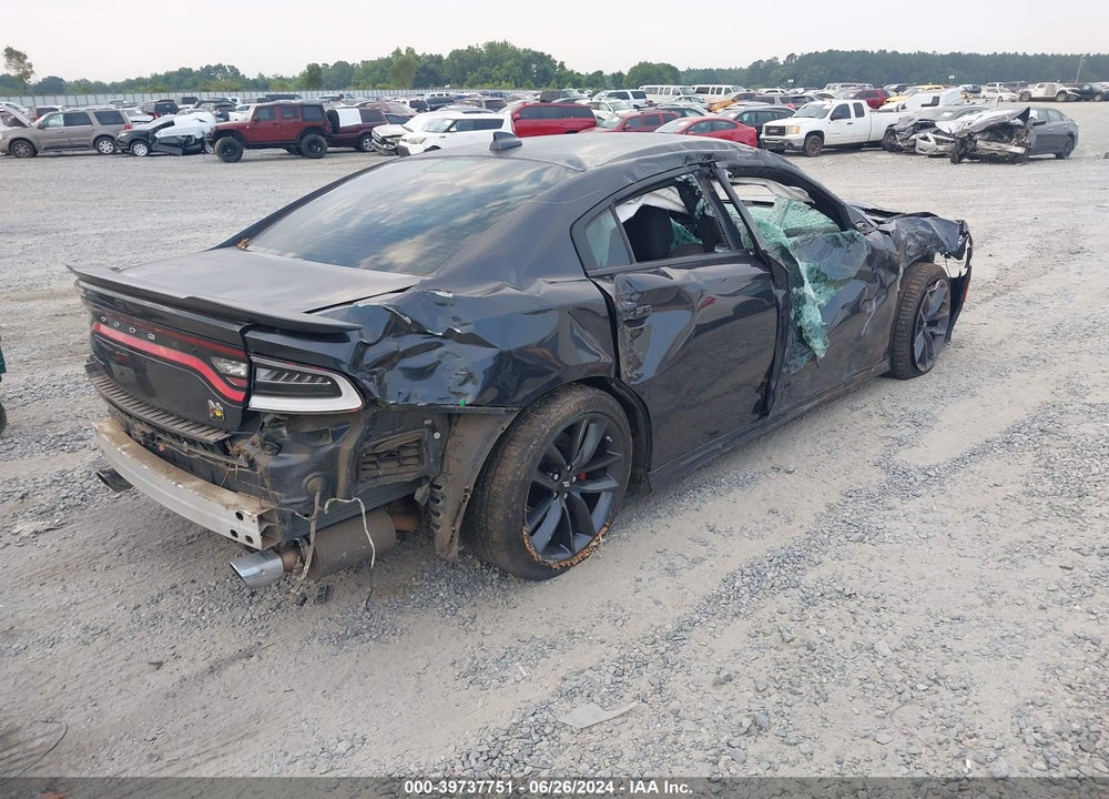 2019 DODGE CHARGER SCAT PACK RWD VIN: 2C3CDXGJ8KH687126