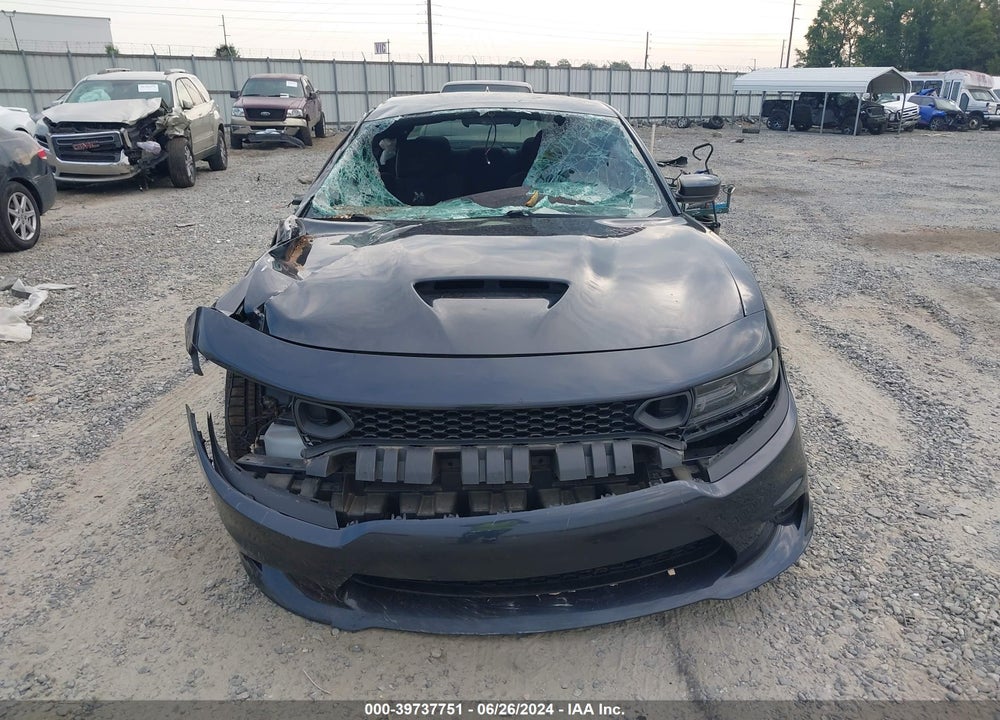 2019 DODGE CHARGER SCAT PACK RWD VIN: 2C3CDXGJ8KH687126