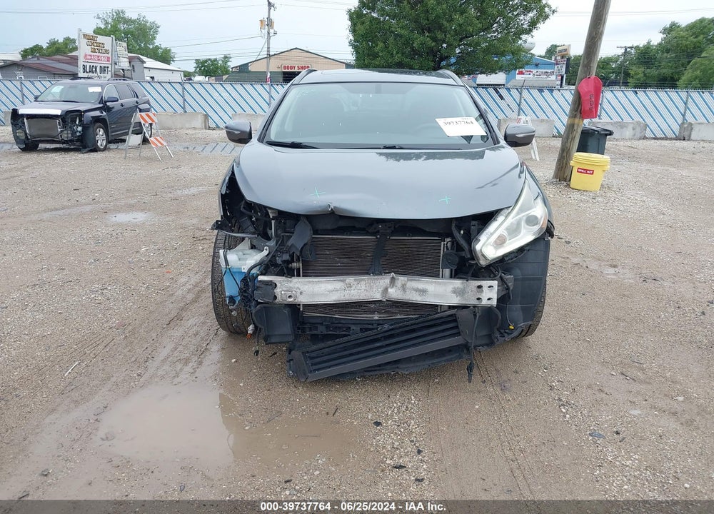 2015 NISSAN MURANO SV VIN: 5N1AZ2MH7FN264054
