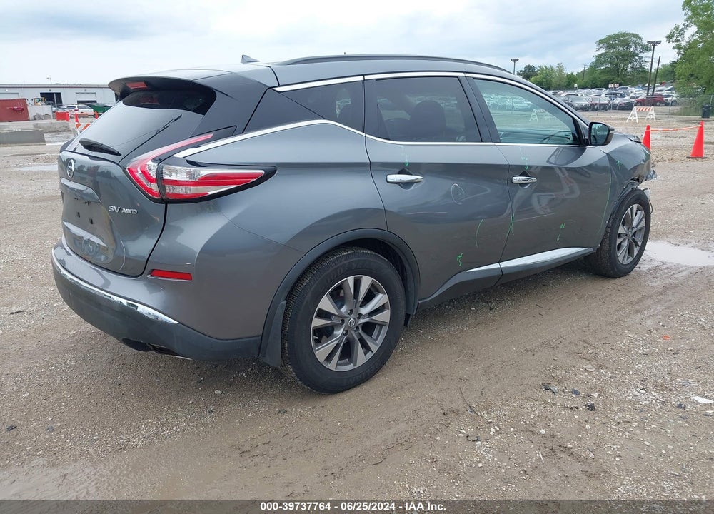2015 NISSAN MURANO SV VIN: 5N1AZ2MH7FN264054