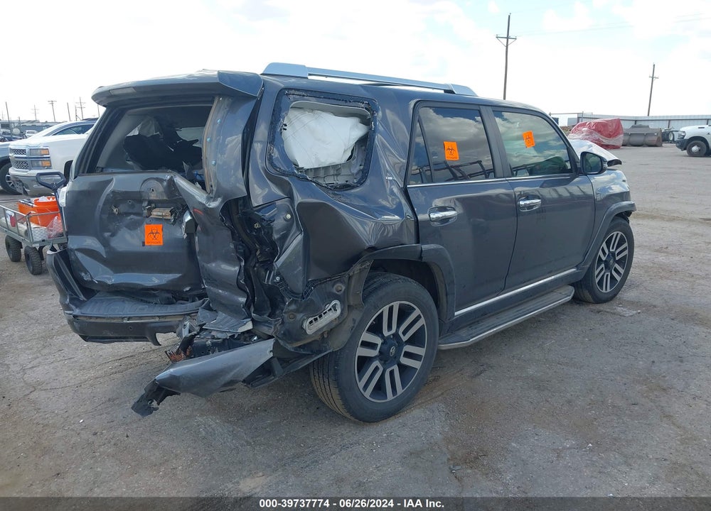 2016 TOYOTA 4RUNNER LIMITED VIN: JTEBU5JR4G5391265