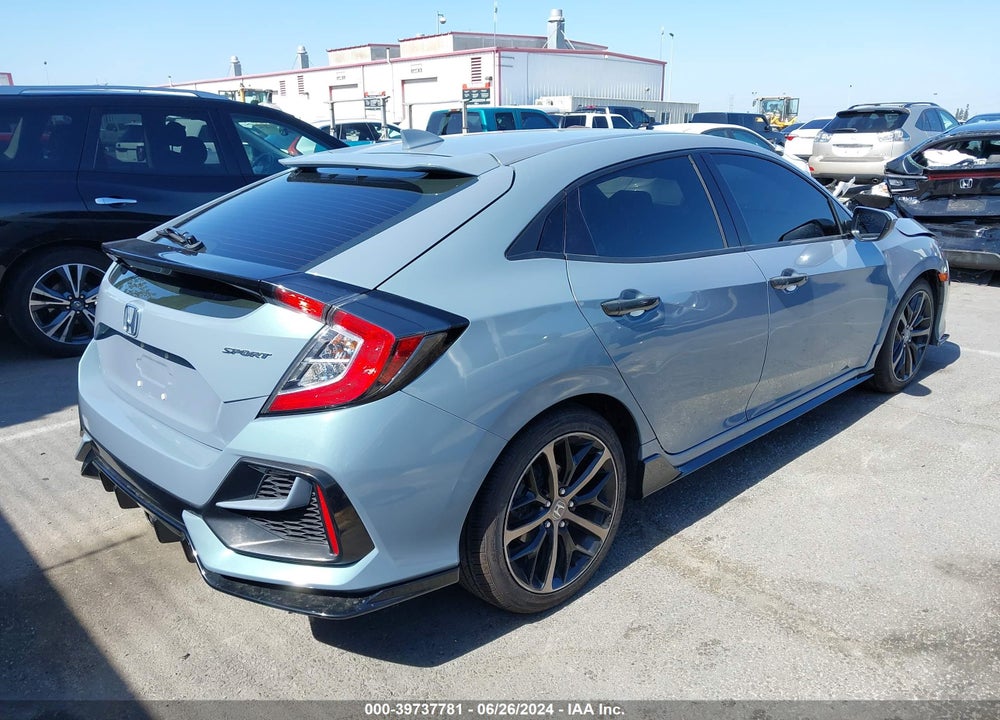 2020 HONDA CIVIC SPORT VIN: SHHFK7H43LU410686