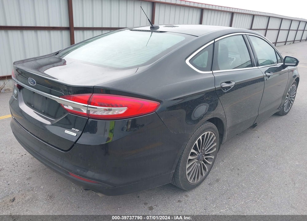 2017 FORD FUSION SE VIN: 3FA6P0HD1HR141660