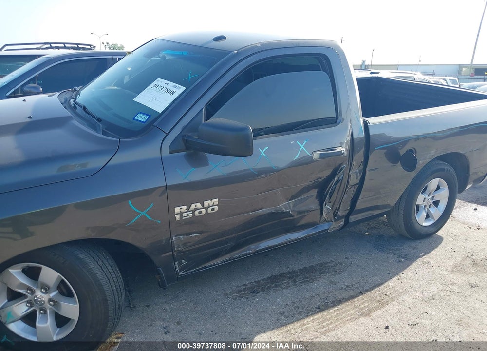 2017 RAM 1500 TRADESMAN REGULAR CAB 4X2 6'4 BOX VIN: 3C6JR6AG7HG745576