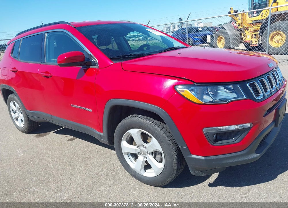 2018 JEEP COMPASS LATITUDE 4X4 VIN: 3C4NJDBB6JT413845