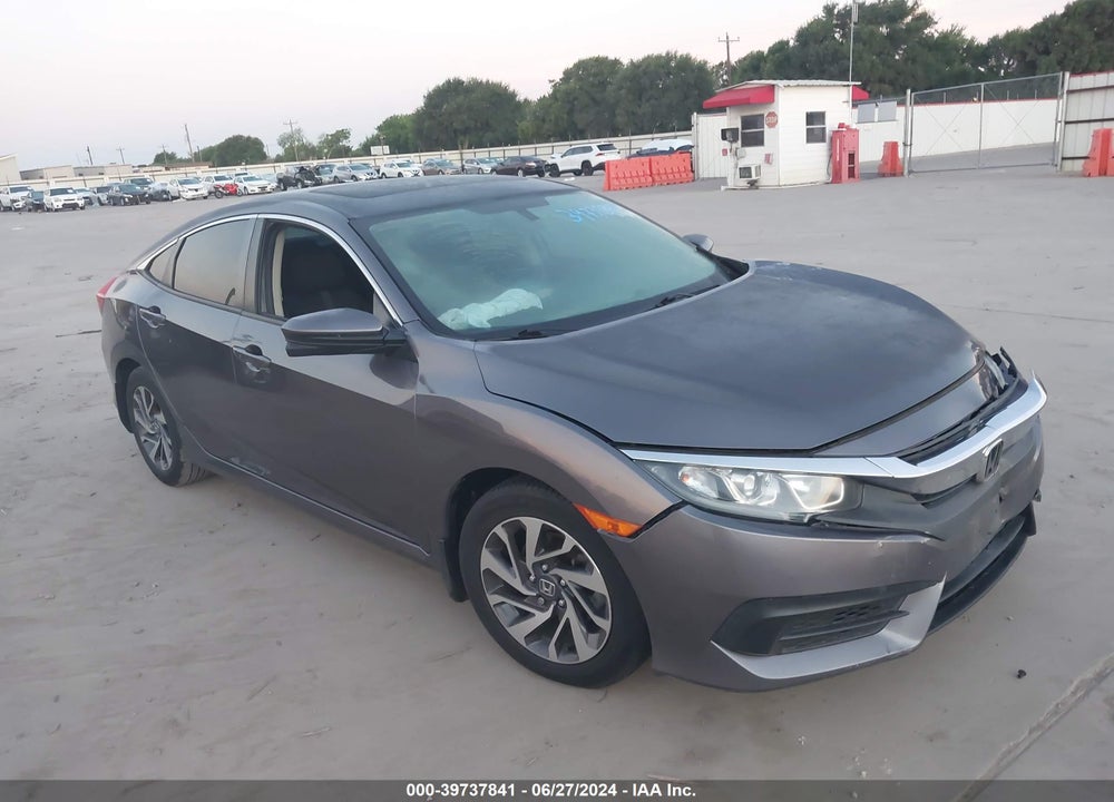 2018 HONDA CIVIC EX VIN: 19XFC2F7XJE003546