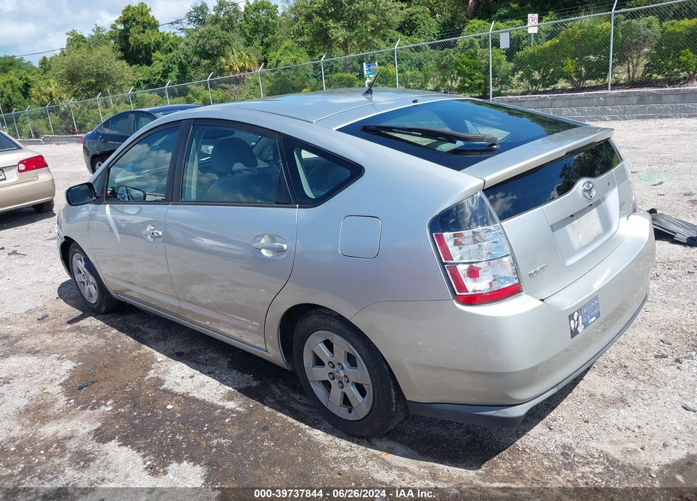 2005 TOYOTA PRIUS VIN: JTDKB20U757026787
