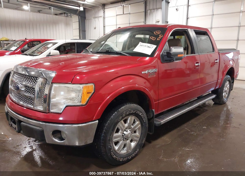 2010 FORD F-150 FX4/HARLEY-DAVIDSON/KING RANCH/LARIAT/PLATINUM/XL/XLT VIN: 1FTFW1EV3AFB39556