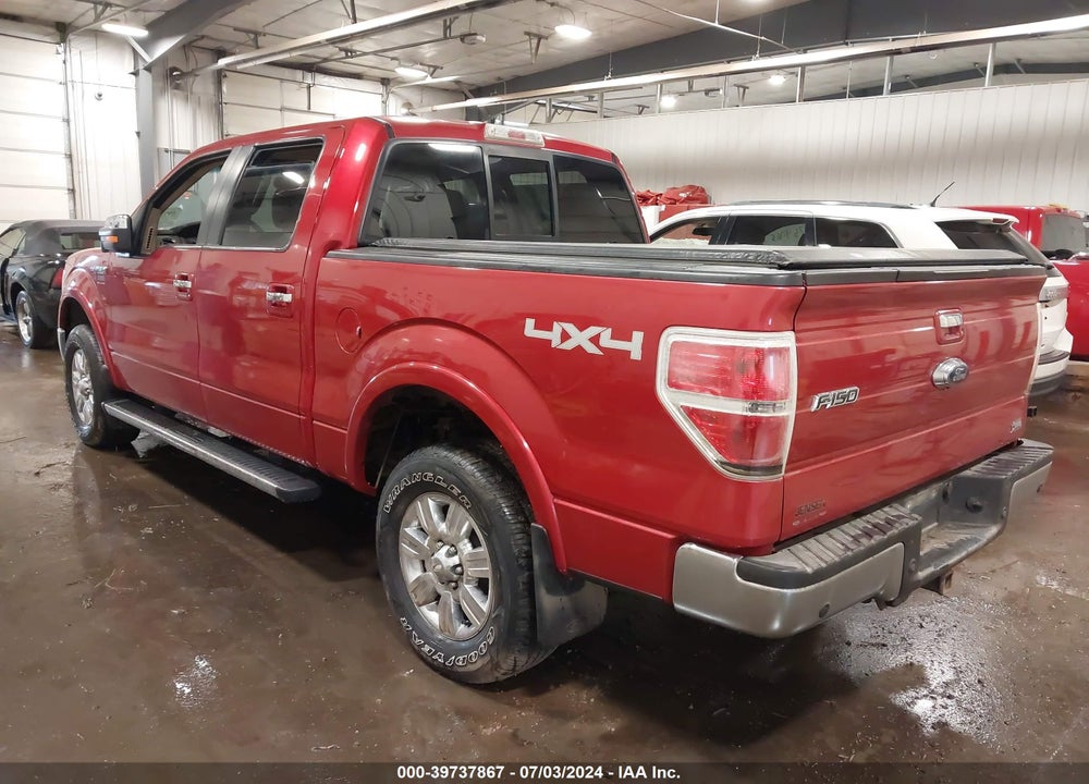 2010 FORD F-150 FX4/HARLEY-DAVIDSON/KING RANCH/LARIAT/PLATINUM/XL/XLT VIN: 1FTFW1EV3AFB39556