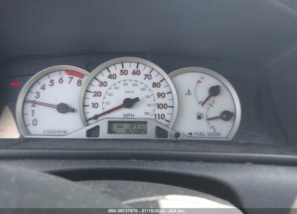 2005 TOYOTA COROLLA CE/LE/S VIN: 1NXBR32E05Z475944