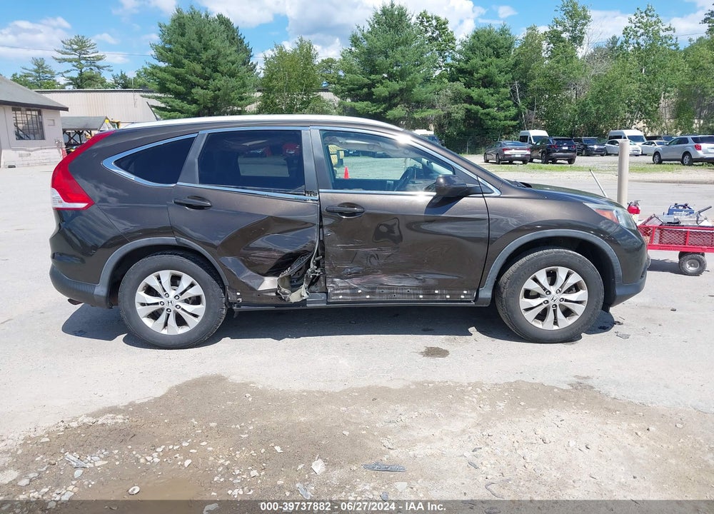 2014 HONDA CR-V EX-L VIN: 5J6RM4H71EL074242