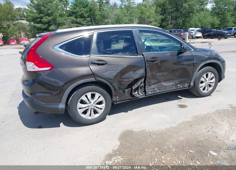 2014 HONDA CR-V EX-L VIN: 5J6RM4H71EL074242