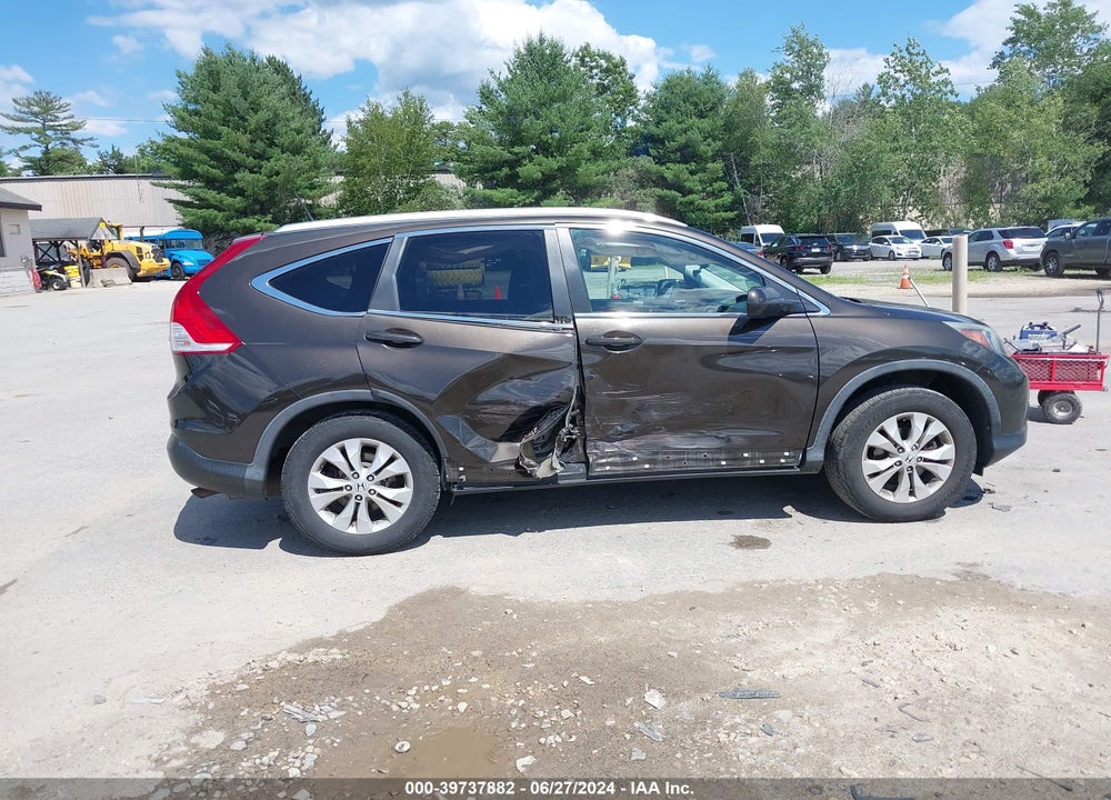 2014 HONDA CR-V EX-L VIN: 5J6RM4H71EL074242