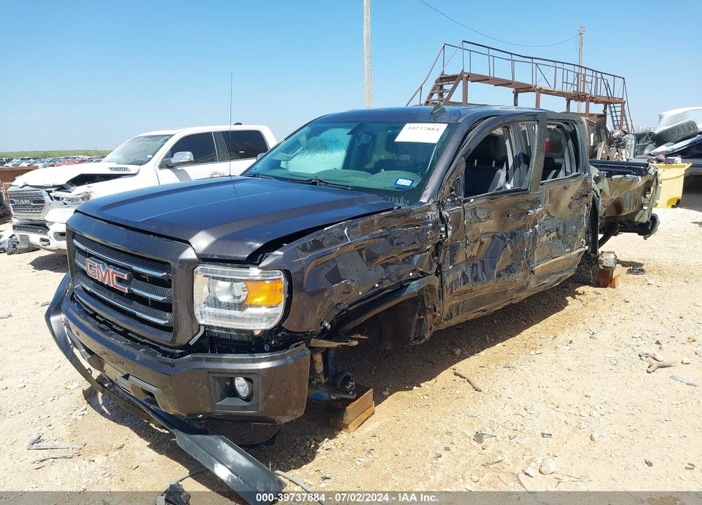 2014 GMC SIERRA 1500 SLT VIN: 3GTU2VEC9EG286400
