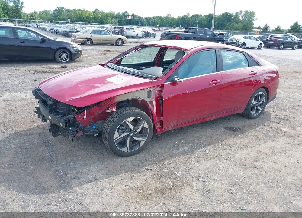 2023 HYUNDAI ELANTRA HYBRID VIN: KMHLN4AJ8PU054299