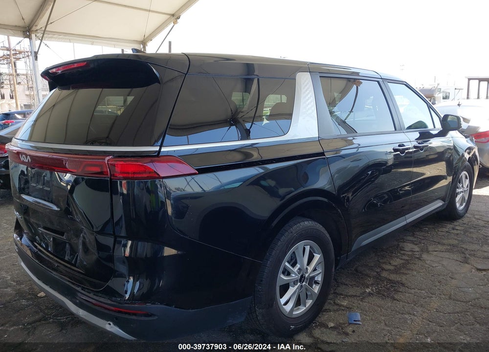 2022 KIA CARNIVAL MPV LX SEAT PACKAGE VIN: KNDNB4H35N6060673