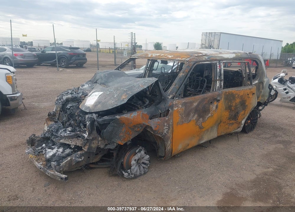 2022 NISSAN ARMADA SV 4WD VIN: JN8AY2AD7N9678150
