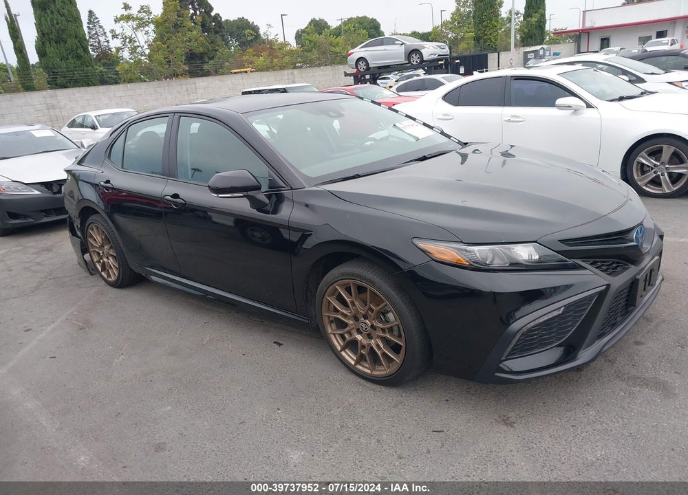 2024 TOYOTA CAMRY HYBRID SE NIGHTSHADE VIN: 4T1T31AK8RU070762